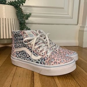 Vans Girls Sk8-Hi Zip - 🐆 leopard